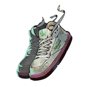 Worn Sneakers